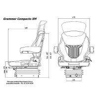 Grammer Compacto XM Shown for Reference