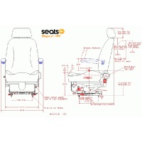 Seats Inc Magnum 100  Air Seat Model