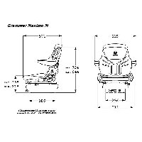 Grammer MSG85/721 Maximo Budget Mechanical Seat