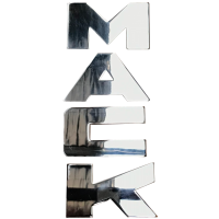  (Stainless Steel) Mack Letters Emblem 