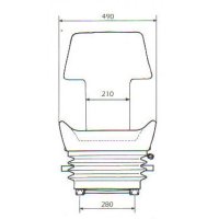 Kab 56-f1 Seat / 55-t5 Cut