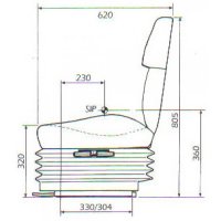 Seat Kab 55-t5 / Cut 56-f1
