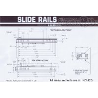 Seat Slides Extra Heavy Duty 